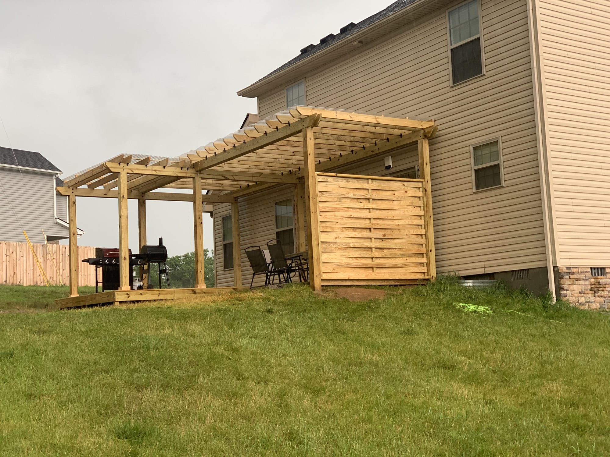 Custom residential project in Lexington by Big Blue Fence & Deck