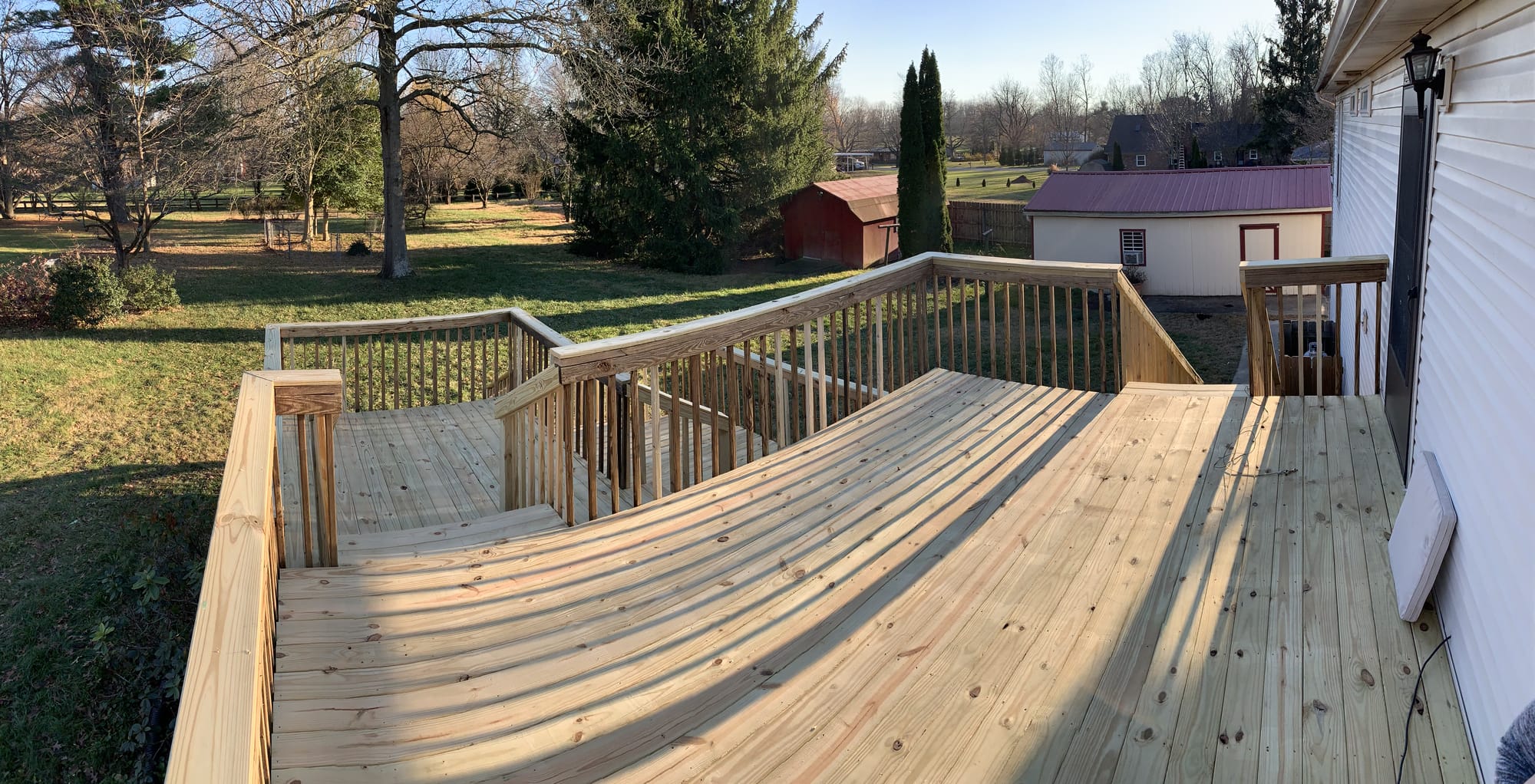 Quality craftsmanship fence project in Kentucky by Big Blue Fence and Deck