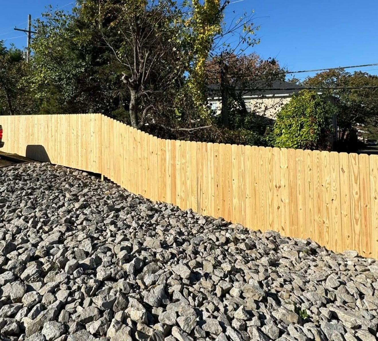 Custom outdoor construction project in Lexington KY by Big Blue Fence and Deck