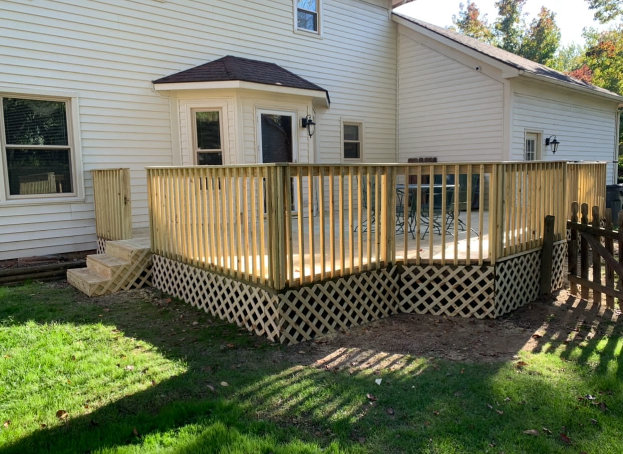 Quality fence and deck installation in Lexington by Big Blue Fence and Deck